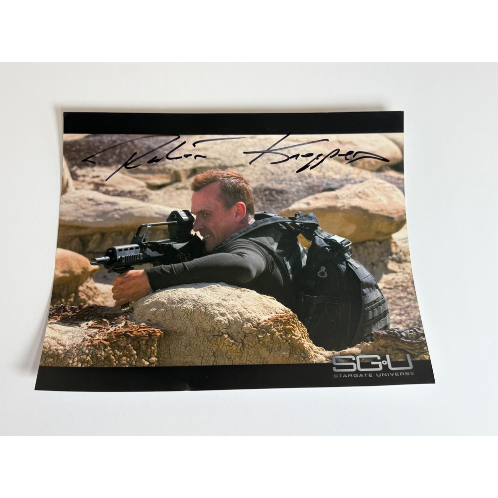 Stargate Universe SGU Robert Knepper Autographed 8x10 Photo Simeon Signed Sci-Fi
